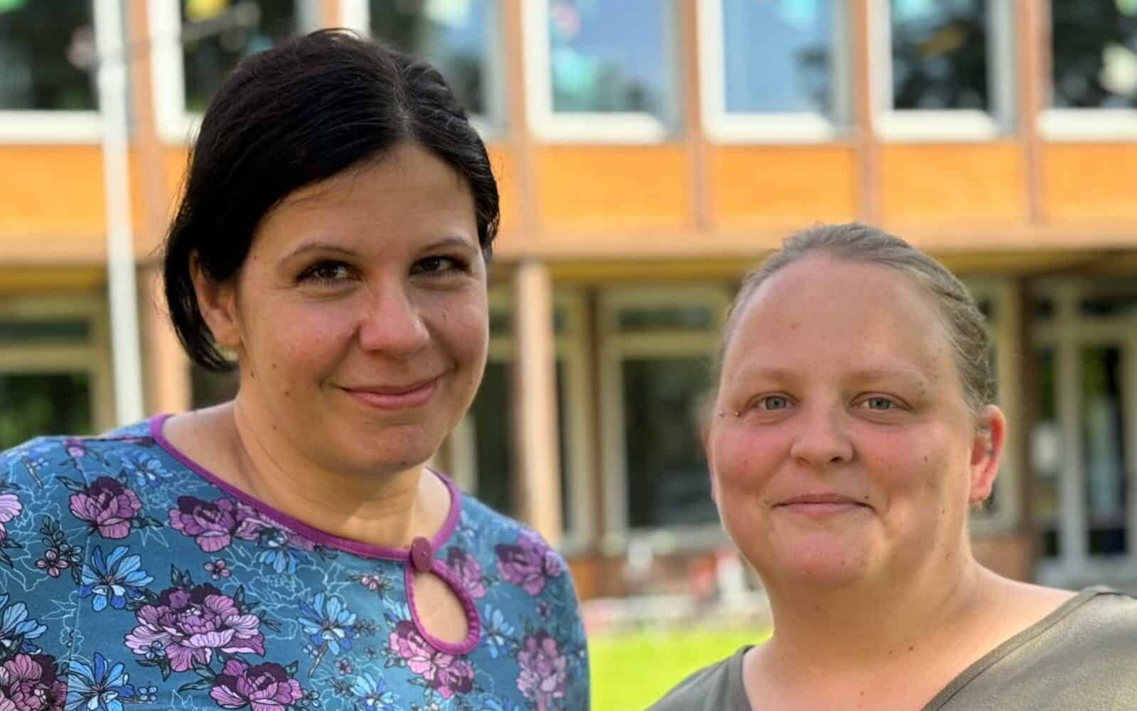 Unser Küchenteam Bianca Heidtmann & Jenny Arens