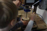 Bienenhotels herstellen