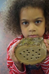 Bienenhotels herstellen