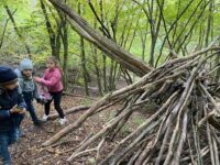 Ausflug der Bärenklasse zum Burbacher Waldweiher